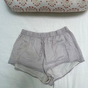 Preppy lightweight sleep shorts by KERRY CASSILL
